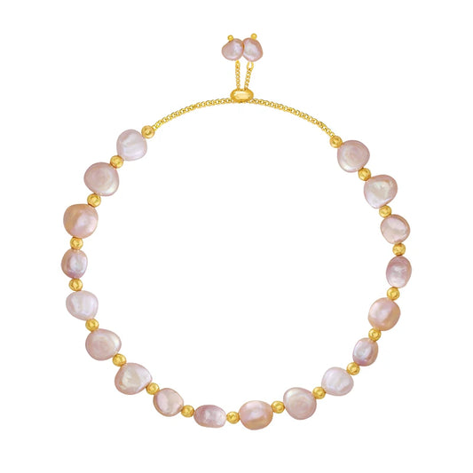 Luckacco 2020 New Baroque Natural Pearl Bracelet Sexy For Woman Bracelet Fashion Lady Temperament Bracelet Chaoren Jewelry South Korea