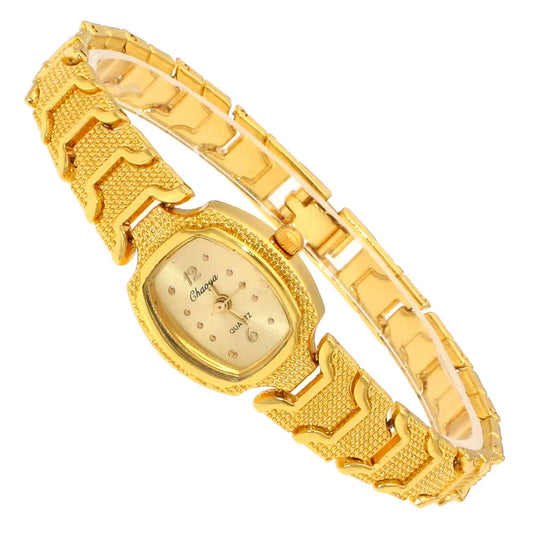 Luckacco Cute Women Bracelet Watch Mujer Golden Relojes Small Dial Quartz Watch Popular Wristwatch Hour female ladies elegant watches