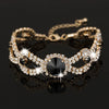 Luckacco Women New Brand Designer Hot Sell Fashion Charm Jewelry Women Wedding Austrian Crystal Bracelet For Wedding B009