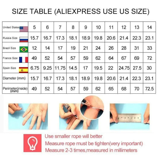 Luckacco Couple Ring Stainless Steel Colorful Rings For Women Purple Crystal Bands Wedding Engagement Jewelry Accessories