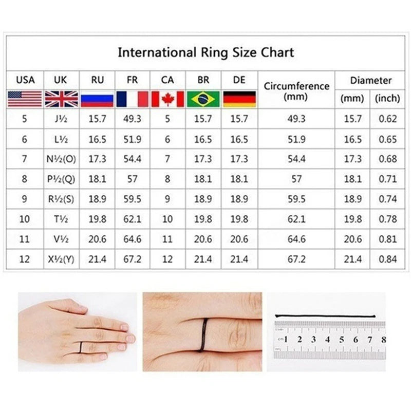 luckacco charm gold-color couple rings - men's stainless steel dragon pattern rings women's white zircon ring set bridal wedding jewelry