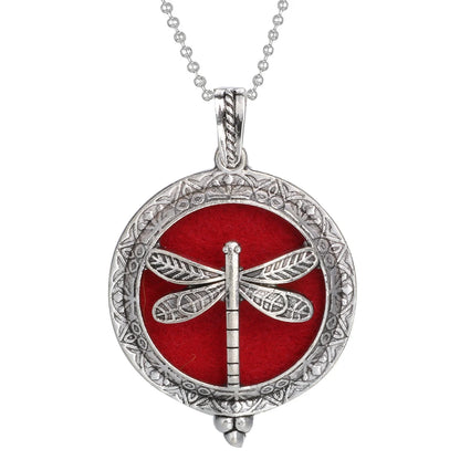 Luckacco Aromatherapy Necklace Tree of Life Diffuser Jewelry Vintage Open Locket Pendant Essential Oil Perfume Aroma Diffuser Necklace