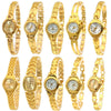 Luckacco Cute Women Bracelet Watch Mujer Golden Relojes Small Dial Quartz Watch Popular Wristwatch Hour female ladies elegant watches