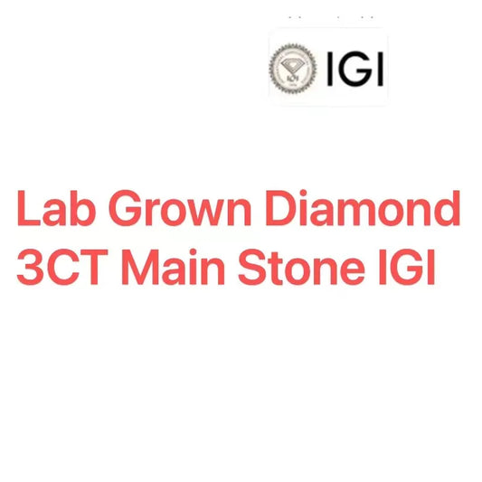 Luckacco 3CT Good Quality 14K Yellow Gold DEF VS-VVS Oval Lab Grown Diamond CVD HPHT Diamond Wedding Ring For Lady With IGI Certificate