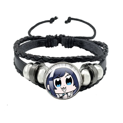 Luckacco I Love Ado Bracelets Ado Kyogen X Uta Glass Bracelets Art Multilayer Braided Bracelets Bangles Jewelry Ornament Accessories Fans