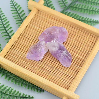 Luckacco Natural Amethyst Quartz Crystal Bead Bracelet Health Bracelet for Women Weight Loss Fatigue Pressure Fatigue Relief Yoga Jewelry