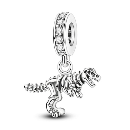 Luckacco 925 Sterling Silver Golden Charms Easter Can Be Opened Eggs Bead Rabbit Pendants Fit Original Bracelet DIY Jewelry Gift