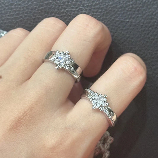 Luckacco Game Love And Deepspace Rafayel Xavier Zayne Cosplay Ring Unisex Adjustable Wedding Rings Couple Jewelry Accessories Gifts