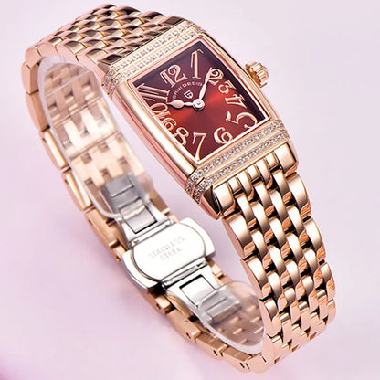 Luckacco PAGANI DESIGN Top Brand Luxury Fashion Womens Watch Sapphire Glass Stainless Steel Quartz Watches 22mm Waterproof Clock 2025 New
