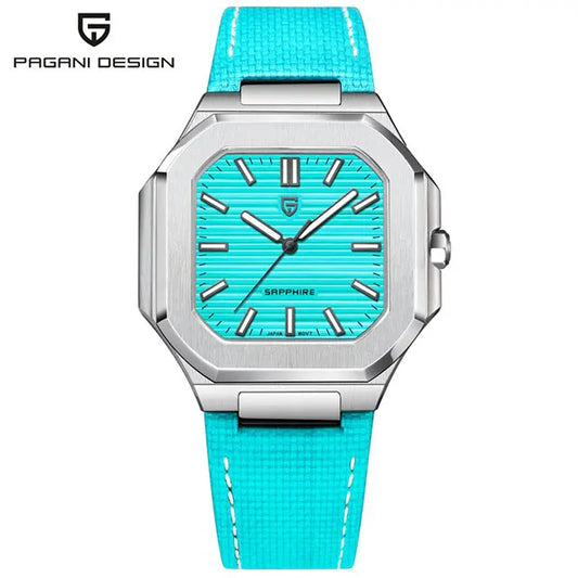 Luckacco PAGANI DESIGN New Quartz Men's Watch Stainless Steel Sports Waterproof Men Watches Luxury Fashion Sapphire Glass Watch For Men's