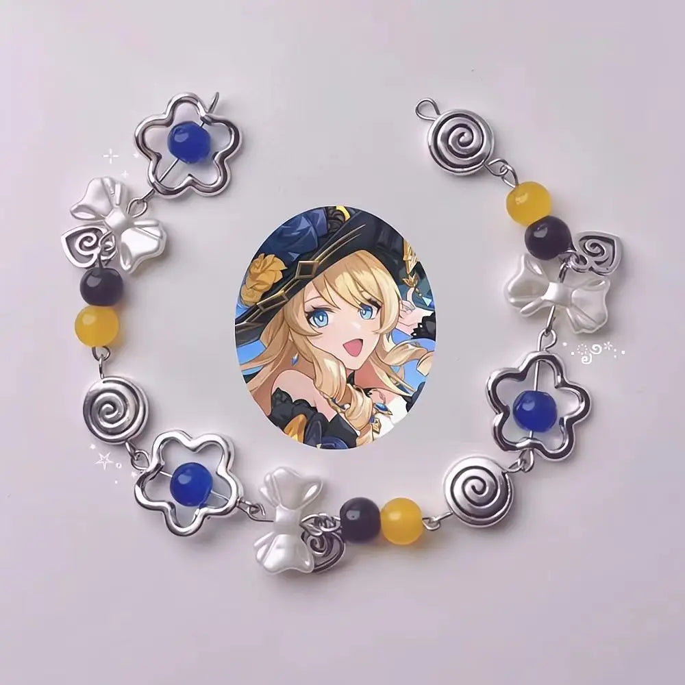 luckacco genshin impact inspired bracelets!