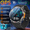 Luckacco 2025New Military GPS Sports SmartWatch Men 1.56