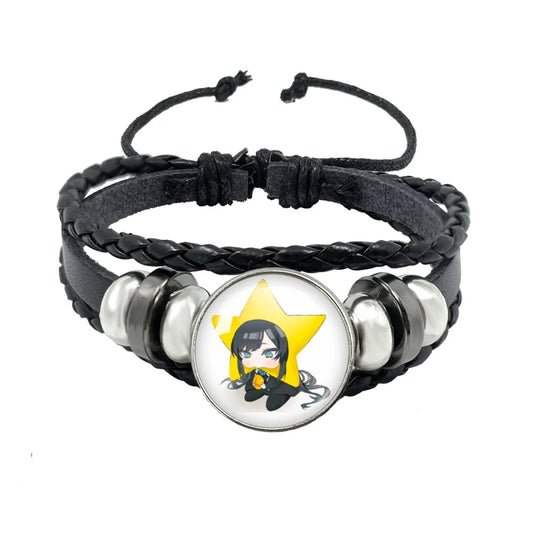 Luckacco I Love Ado Bracelets Ado Kyogen X Uta Glass Bracelets Art Multilayer Braided Bracelets Bangles Jewelry Ornament Accessories Fans