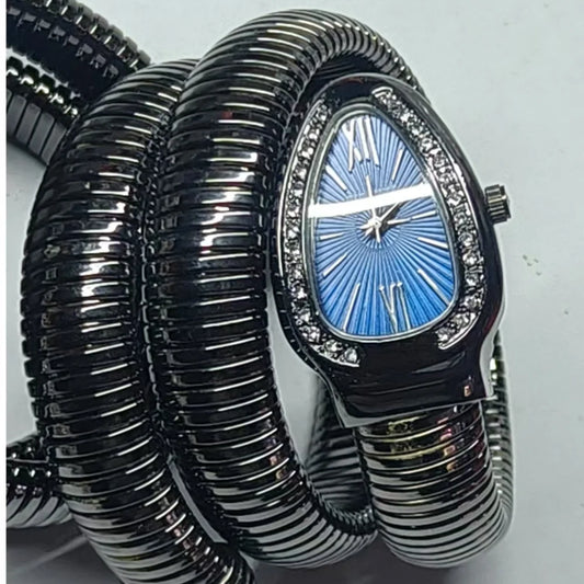 Luckacco High-quality Luxury Women Quartz Watch Bracelet Stainless Steel Wristwatch Fashion Gold Ladies Watches Clock Relógio Feminino