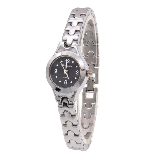 Luckacco Cute Women Bracelet Watch Mujer Golden Relojes Small Dial Quartz Watch Popular Wristwatch Hour female ladies elegant watches
