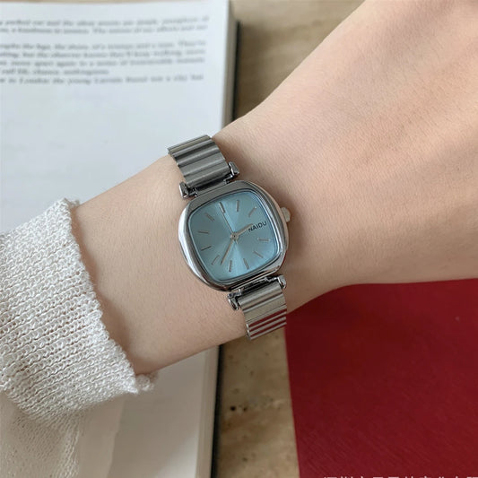 Luckacco Brand Women Quartz Watch Adjustable Stainless Steel Strap Luxury Gift Ladies Wristwatch  Clock Relojes Para Mujer