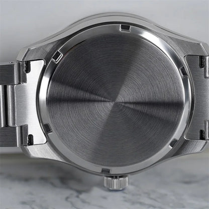 Luckacco WM Watch Automatic Mechanical Watch NH35 Glacier Series 100M Water Resistant AR Coated Sapphire Welly Merck Watches For Man 226M