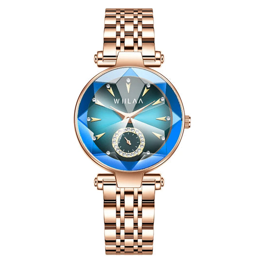 Luckacco Stainless Steel Watchband Women Bracelet Watches Top Brand Luxury High Quality Ladies Wrist Watches Fashion Female Clock