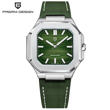 Luckacco PAGANI DESIGN New Quartz Men's Watch Stainless Steel Sports Waterproof Men Watches Luxury Fashion Sapphire Glass Watch For Men's