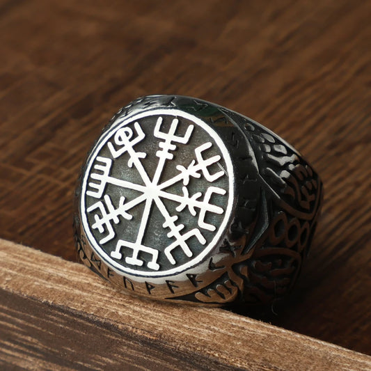 Luckacco Unique Viking Bear Claw Ring For Men Vintage Stainless Steel Odin Viking Celtic Ring Punk Motorcyclist Biker Jewelry