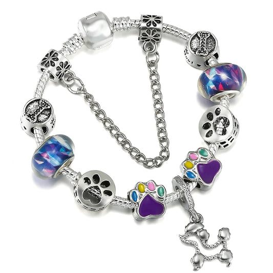 Luckacco BAOPON New Fashion Life Of Tree Crystal Charm Bracelet Fit Green Color Snake Chain Brand Bracelets & Bangles for Women Jewelry