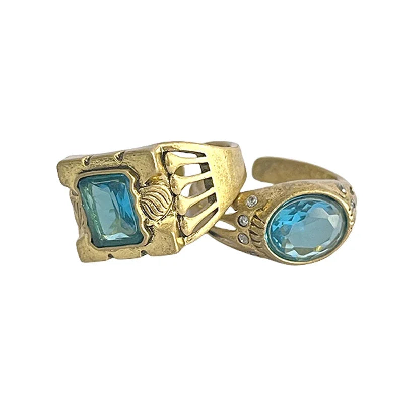 luckacco game love and deepspace rafayel xavier zayne cosplay ring unisex adjustable wedding rings couple jewelry accessories gifts