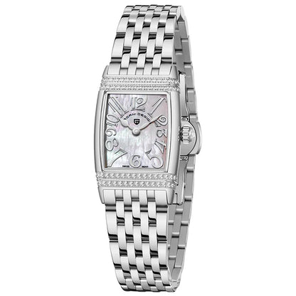 Luckacco PAGANI DESIGN Top Brand Luxury Fashion Womens Watch Sapphire Glass Stainless Steel Quartz Watches 22mm Waterproof Clock 2025 New
