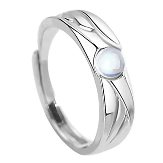 Luckacco 2Pcs Demons and Angels GothicMatching Couple Friendship Lover Open Adjustable Rings Stainless Steel Wedding Ring Jewelry Gifts