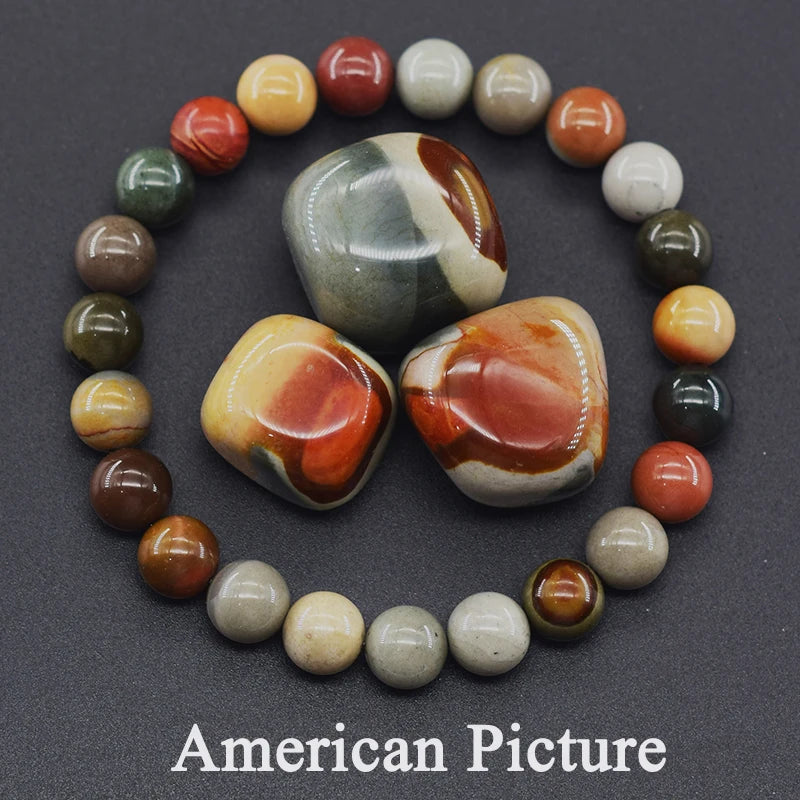 luckacco fluorite bracelet with natural stones 6 8 10mm beads charm jewelry for women amethyst crystal agates beads energy healing bangle