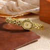 Luckacco GEDI Brand Ladies Watches are Exquisite Light Luxury Retro Metal Bracelets high-end Waterproof Women Fashion Quartz Wristwatches
