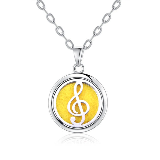Luckacco New Tree Of Life Aromatherapy Necklace Stainless Steel Essential Oil Diffuser Amulet Perfume Locket Pendant Women Jewelry Gift