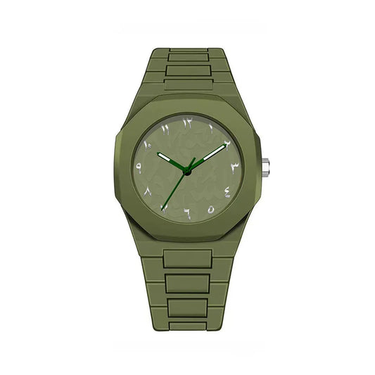 Luckacco Classic Men Women Watch Simple Plastic Strap Color Quartz Watches Exquisite Business Round Dial Wristwatch Men Clock Gifts