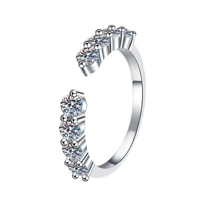 Luckacco European and American Fashionable Stainless Steel Women's Rings Party Repurchase Gifts