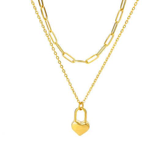 Luckacco Zircon Heart Cross Necklaces For Women Vintage Geometric Surrounded By Vines Choker Necklace Aesthetic Fashion Jewelry Gift 2025