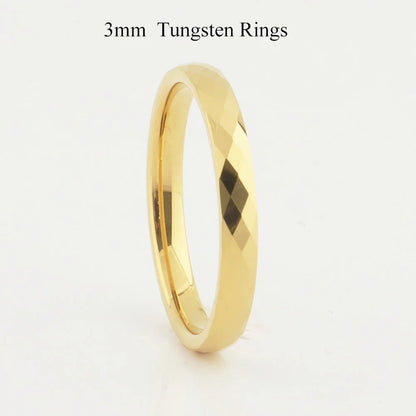 Luckacco Men's Damascus Ring Tungsten Fashion Jewelry Unique High Quality Handmade Wedding Bands Couples Rings For Men Male Boys