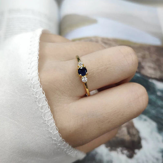 Luckacco ZHOUYANG Slim Wedding Dainty Rings For Women Delicate Cubic Zirconia Light Gold Color Proposal Finger Gift Fashion Jewelry R872