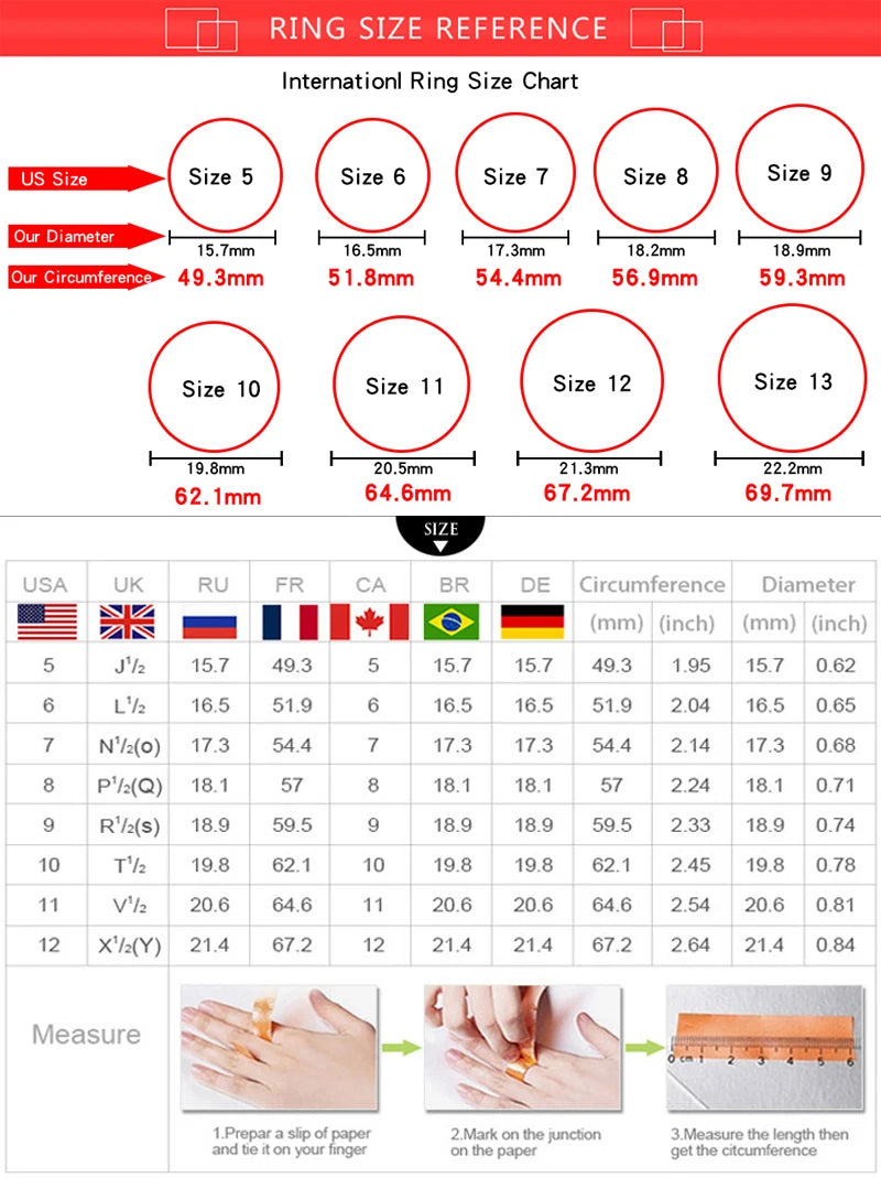 luckacco minimalist rose red blue stone small round rings for women silver color stacking thin finger wedding bands adjustable jewelry cz