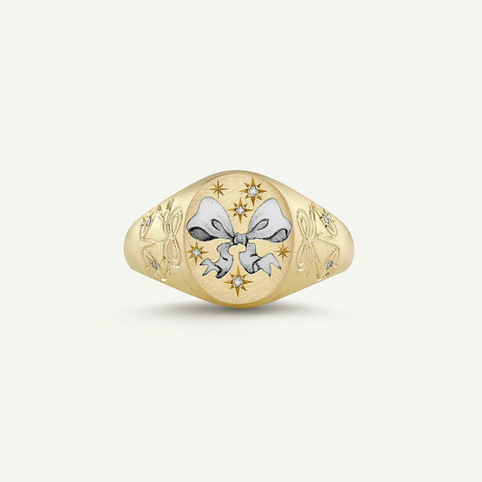 Luckacco 2025 New Finger Ring Copper Gold Color Plated Metal Tarot Enamel Stainless Steel Rings for Women Jewelry