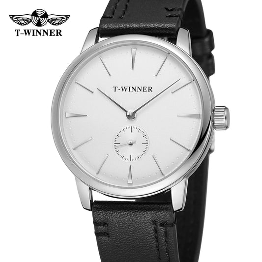 Luckacco WINNER Official Original Replica Watch Thin Mechanical Watches for men Waterproof Elegant Fashion Classics wristwatch Clock