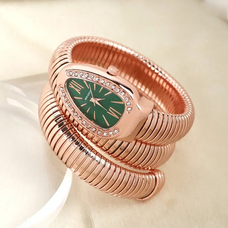 luckacco high-quality luxury women quartz watch bracelet stainless steel wristwatch fashion gold ladies watches clock relógio feminino