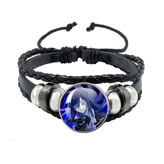 Luckacco I Love Ado Bracelets Ado Kyogen X Uta Glass Bracelets Art Multilayer Braided Bracelets Bangles Jewelry Ornament Accessories Fans