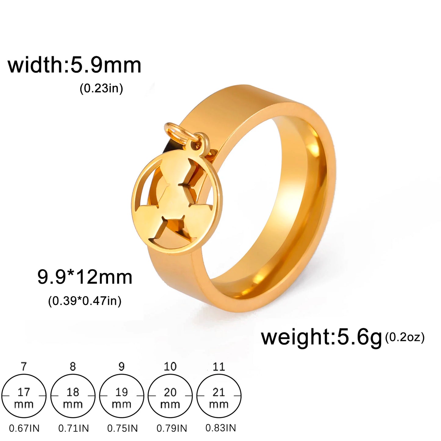 luckacco unift women stainless steel charms rings flower leaf spider paw pendant finger ring fashion minimalist couple jewelry