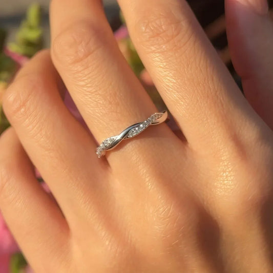 Luckacco 3 Carat D Color Moissanite Engagement Ring, 9mm Round Cut, 925 Sterling Silver Wedding Band, GRA Certified, Bridal Jewelry Gift