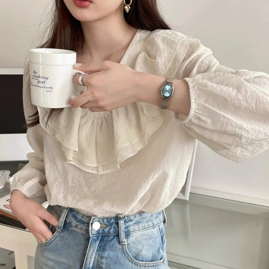 Luckacco Simple Brand Women Watch Small Oval Dial Green Ladies Wristwatches Luxury Girl Gift Watch  Relojes Para Mujer