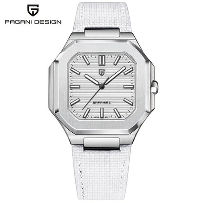 Luckacco PAGANI DESIGN New Quartz Men's Watch Stainless Steel Sports Waterproof Men Watches Luxury Fashion Sapphire Glass Watch For Men's