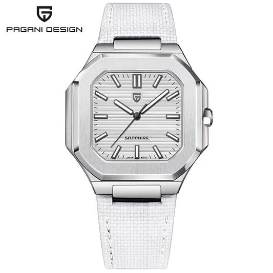 Luckacco PAGANI DESIGN New Quartz Men's Watch Stainless Steel Sports Waterproof Men Watches Luxury Fashion Sapphire Glass Watch For Men's