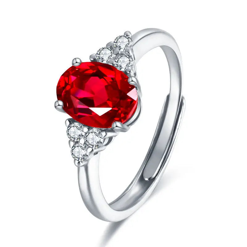 luckacco european and american fashionable stainless steel women's rings party repurchase gifts