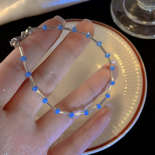 Luckacco LATS New Fashion Unique Design Elegant Delicate Baroque Pearl Bracelet Ladies Premium Jewelry Birthday Party Gift Accessories