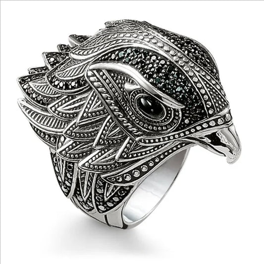 Luckacco Exquisite Unique Spider Fog Finger Rings for women Shiny CZ Crystals Stone Animal  Rings Female Anel accessories gifts