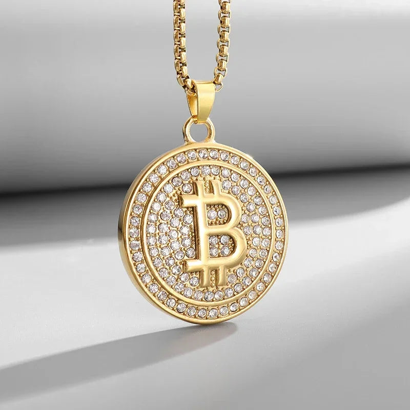 luckacco hip hop ice out zircon letter otf letter pendant necklace for men and women fashion rock party jewelry gift